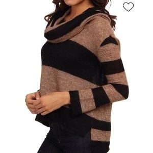 Free People Lulu Star Alpaca Blend Cowl Neck Sweater, Size Small